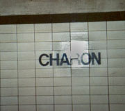 Charon Sign in Lower Bay.