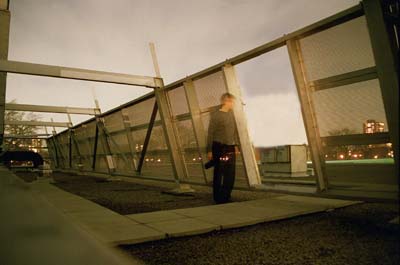 Ninj on BCCC roof...