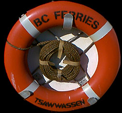 BC Ferries Life Preserver