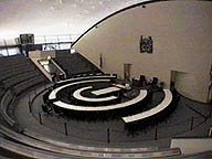 The Council Chambers.