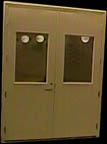 Doors with something to hide.
